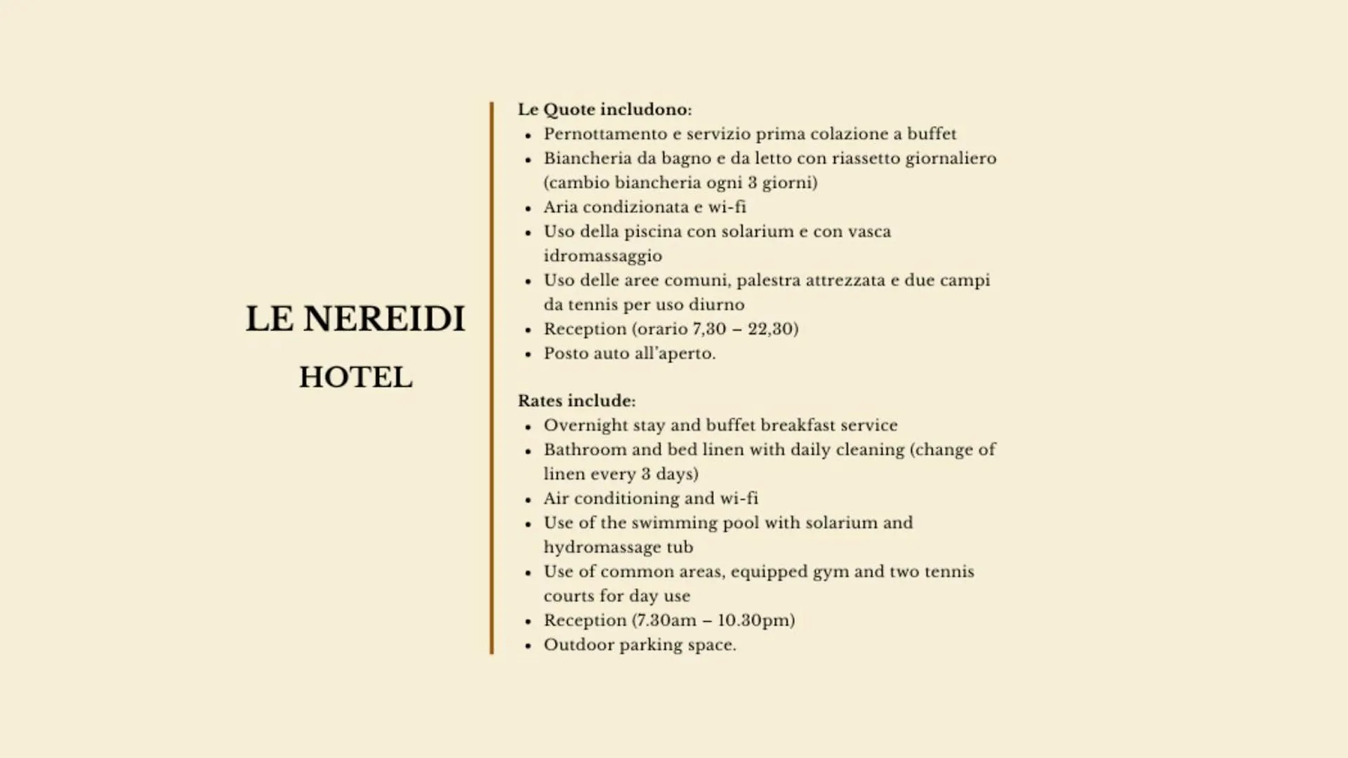 Hotel With Swimming Pool In La Maddalena, Breakfast Included Hotel apartamentowy